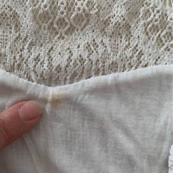 Intimately free people daydreamer lace dress woman’s small cute bridal - Picture 7 of 11